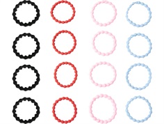 Name It hair elastics in black/red/pink/serenity (16-pack)